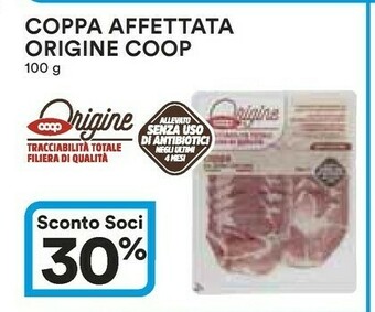 Ipercoop Coop - Coppa 100 g(ml) offerta