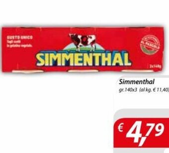Simmenthal gr. 140x3