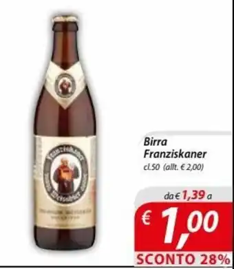 DiMeglio Franziskaner Birra cl. 50 offerta