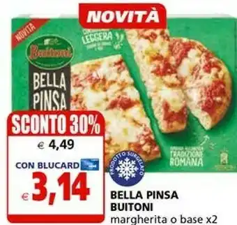 Il Gigante Buitoni Pizza surgelata offerta