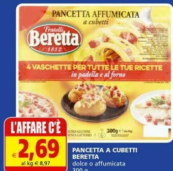Il Gigante Beretta Pancetta offerta