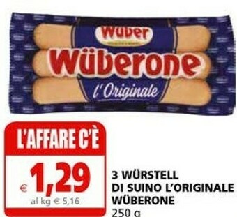 Il Gigante Wurstel offerta
