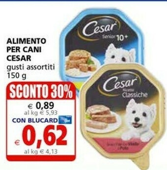 Cesar Cibo per cani