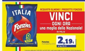 Sigma Fonzies Snack offerta