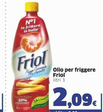 Sigma Friol Olio per friggere offerta