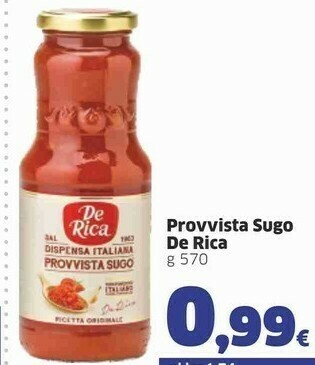 Sigma De rica Passata di pomodoro offerta
