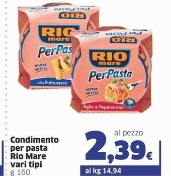 Sigma Rio Mare Tonno Rio mare offerta