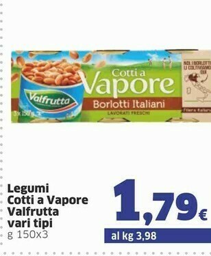 Sigma Valfrutta Legumi offerta
