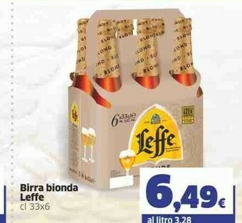 Sigma Leffe Birra offerta