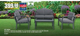 Arredo giardino