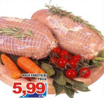 Sacoph Rolle Farcito di Pollo offerta