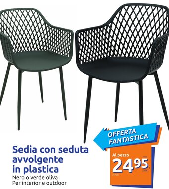 Action Sedia con seduta avvolgente in plastica offerta