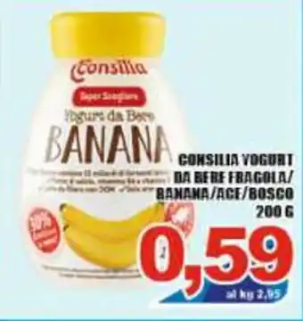 Consilia Yogurt da Berbe Fragola Banana/Ace/Bosco 200 g
