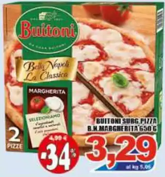Sacoph Buitoni Surg Pizza 650 g offerta