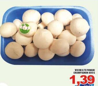 Sacoph Vicini A Te Funghi Champignon 400 g offerta