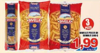 Sacoph Divella Pasta di Semola 500 g offerta