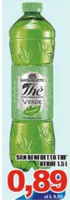 Sacoph San Benedetto The Verde 1.5 L offerta