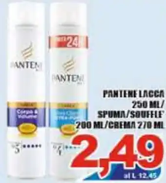 Pantene Lacca 250 ml 270 ml