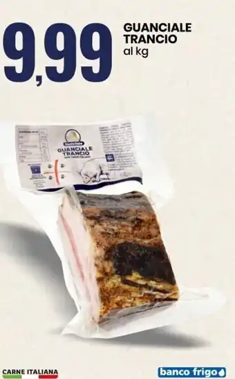 Guanciale Trancio
