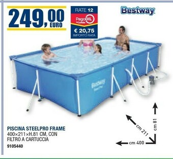 Bestway Piscine da giardino