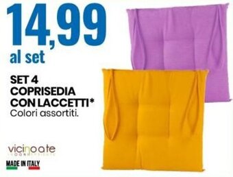 Eurospin Set 4 Coprisedia con Laccetti offerta