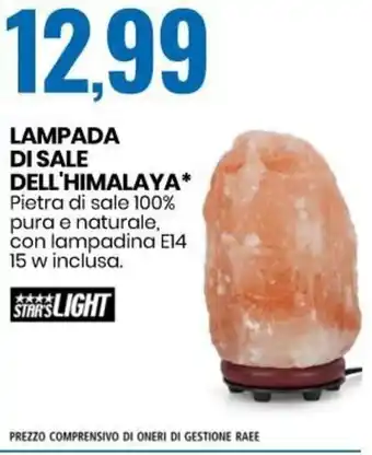 Eurospin Lampada di Sale Dell/Himalaya offerta