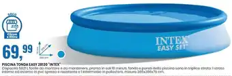 Eurospin Intex Piscina Tonda Easy 28130 offerta