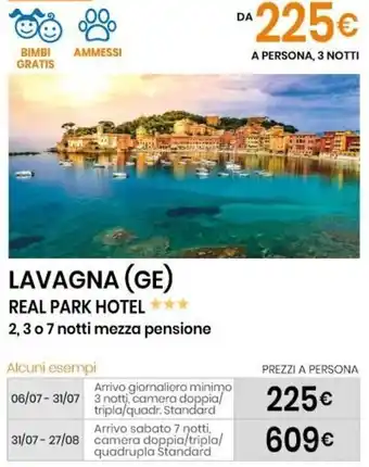 Lavagna (GE) Real Park Hotel