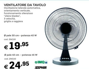Brico OK Zephir Ventilatore offerta