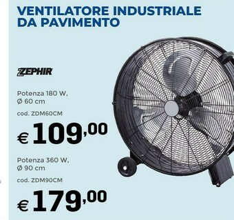 Brico OK Zephir Ventilatore offerta