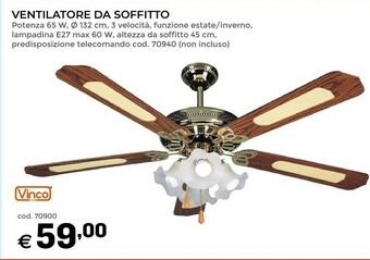 Brico OK Ventilatore offerta