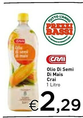Crai Olio di semi offerta