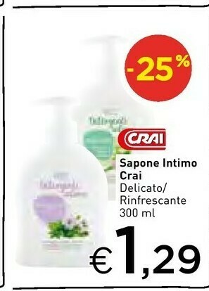 Crai Detergente intimo offerta