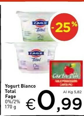 Crai Fage Yogurt greco offerta