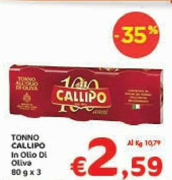 Crai Callipo Tonno offerta
