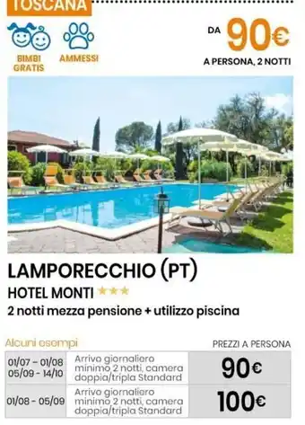 Lamporecchio (PT) Hotel Monti