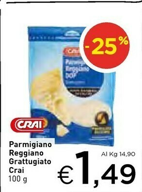 Crai Parmigiano reggiano Parmigiano offerta