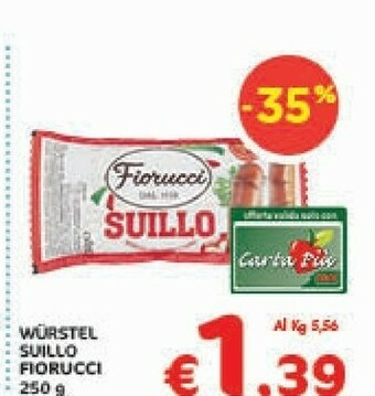 Crai Fiorucci Wurstel offerta