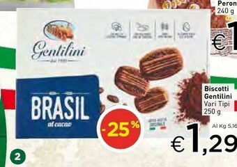 Crai Gentilini Biscotti offerta