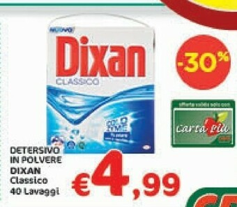 Crai Dixan Detersivo in polvere offerta