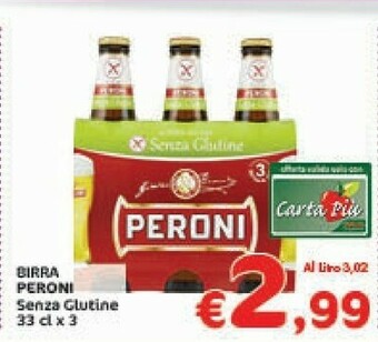 Crai Peroni Birra offerta