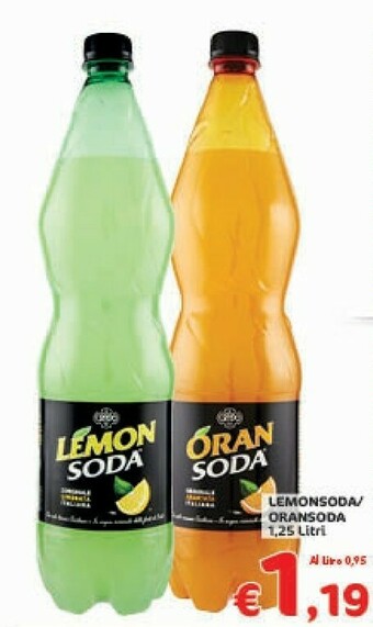 Crai Lemon soda Bevande analcoliche offerta