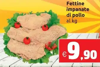 Fettine impanate di pollo