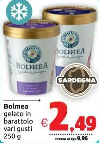 Bolmea gelato in barattolo 250 g