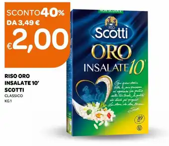Ekom Scotti Riso Oro Insalate 10' Classico kg 1 offerta