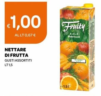 Nettare di Frutta gusti assortiti lt 1,5