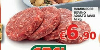 Crai Hamburger offerta