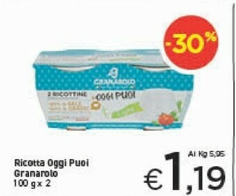 Crai Granarolo Ricotta offerta