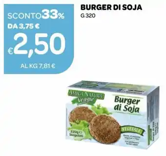 Burger di Soja g 320