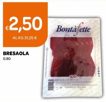 Ekom Bresaola g 80 offerta